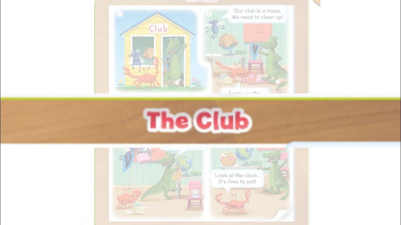 Oxford Phonics World student book level 4 - Consonant blends - disc 1 - unit 1 - story 