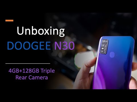 The Very First Run of DOOGEE N30 Smartphone-Full HD & Stock Android 10 for under 200 USD!