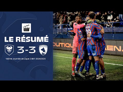 J14 Ligue 2 BKT : Le résumé vidéo de SMCaen 3-3 Rodez AF