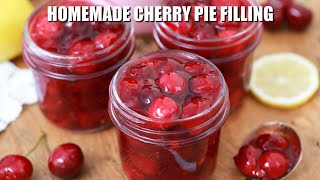 Homemade Cherry Pie Filling Recipe - Sweet and Savory Meals