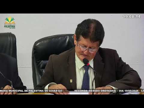 SEGUNDA SESSÃO ORDINÁRIA  - DIA 19/05/2026