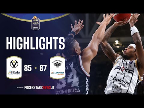 Virtus Olidata Bologna - Dolomiti Energia Trentino | PokerstarsNews Highlights Serie A Unipol 25/26