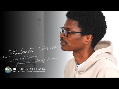 Why I chose to study science at The University of Osaka | Amade Eusébio SAMBO’s story