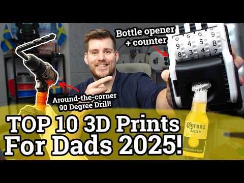 Top 10 BEST Prints For Dads! 🧔❤️ AMAZING Gifts You Can Print Yourself!