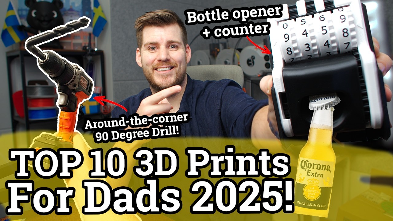 Top 10 BEST Prints For Dads! 🧔❤️ AMAZING Gifts You Can Print Yourself!