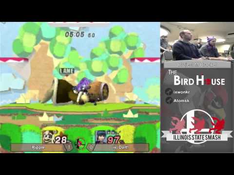 Ripple (DDD) vs. IX|Dart! (Marth) - Project M Winner's Finals - The Bird House VI