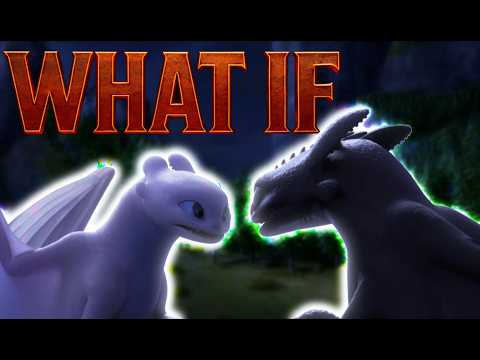 What if Toothless met the Light Fury during Gift of the Night Fury?