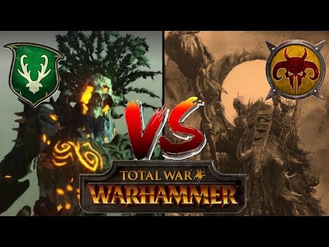 Beastmen vs Wood Elves - BARK & BEASTS | Total War Warhammer Community Cast #23