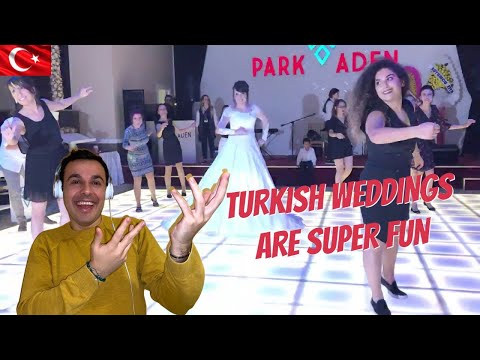 Italian Reaction To 🇹🇷  Gelin ve Arkadaşlarından Muhteşem Dans