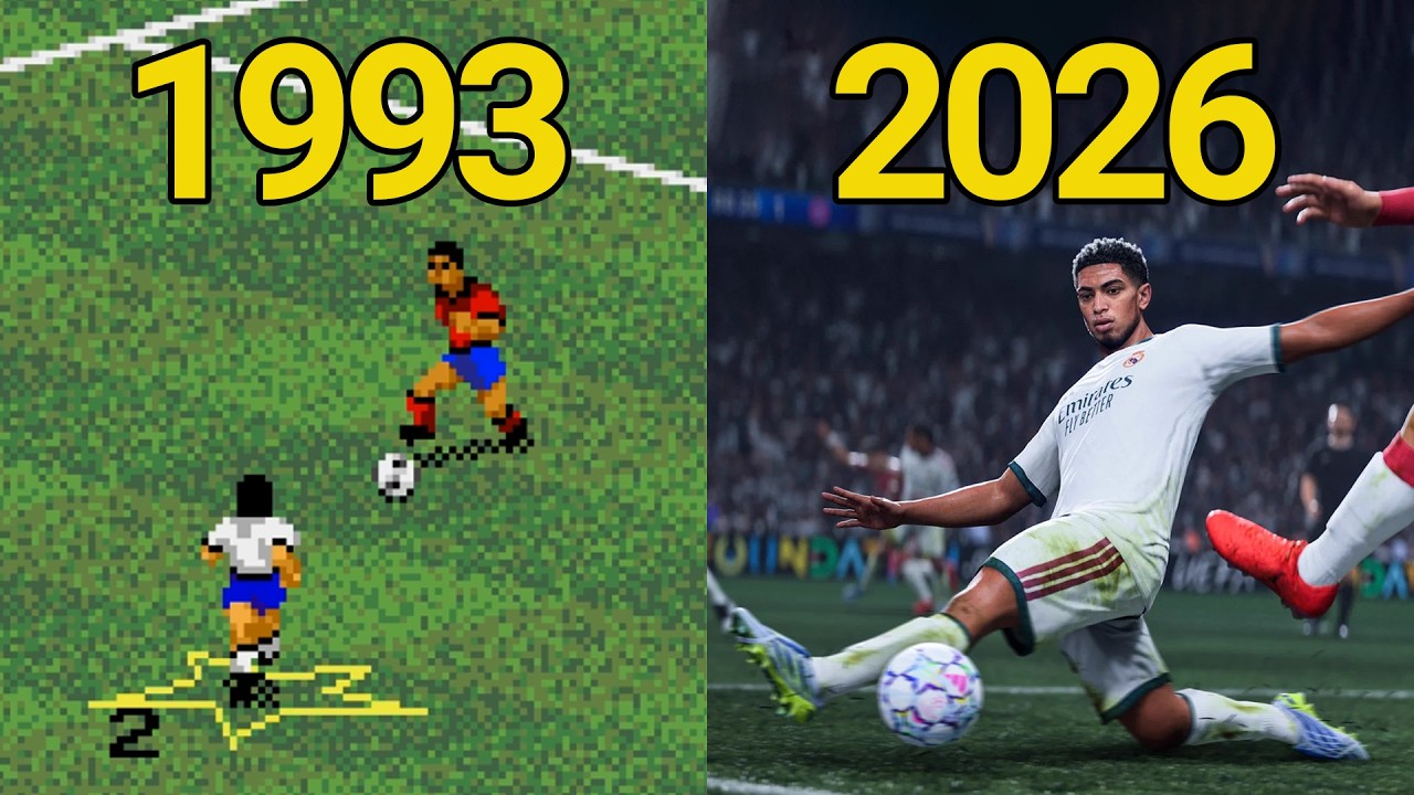 Evolution of Fifa Games (1993-2026)