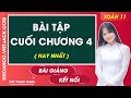 Toán 11 Kết nối tri thức Bài tập cuối chương 4