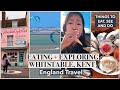 ENGLAND TRAVEL VLOG 🇬🇧 Things to do in Whitstable, oysters, hotel tour, beaches + London day trip