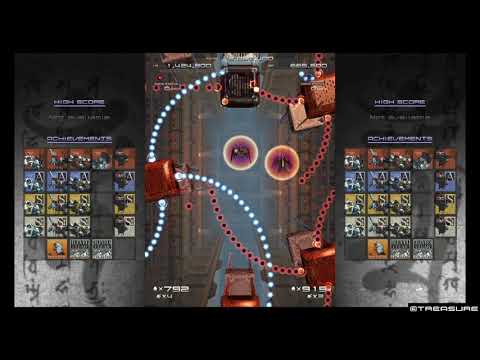 Ikaruga - Double Play (1cc) + Ikaruga & Ginkei, One coin clear Trophy