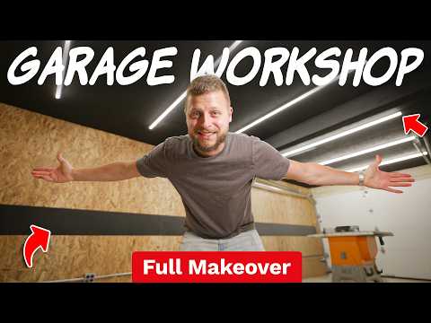 My Wife Laughed… Until She Saw the Finished Garage Makeover