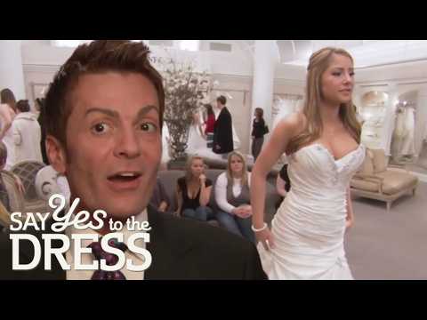Bride Tries On Dresses WAY Out Of Her Price Range | Say Yes To The Dress