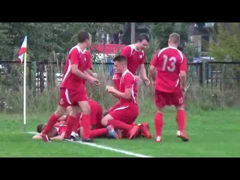 Zwycięski gol Przemsza Klucze-Piliczanka Pilica 2:1 18.09.2015