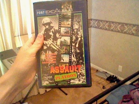 Opening + Closing to Assault Platoon (1990) - Dutch VHS Release