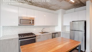 ☆ 1714 W Roscoe St -407 ☆ Lakeview ☆ Elevator ☆ SS Appliances ☆ In-Unit Laundry ☆ Gym ☆ Roofdeck ☆