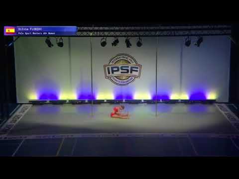 Masters 40+ Women Silvia Floridi of Spain - Finals 5th 2017 World Pole Sports Championships