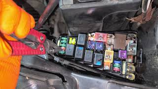 2008 Honda Fit AC Relay & Fuses