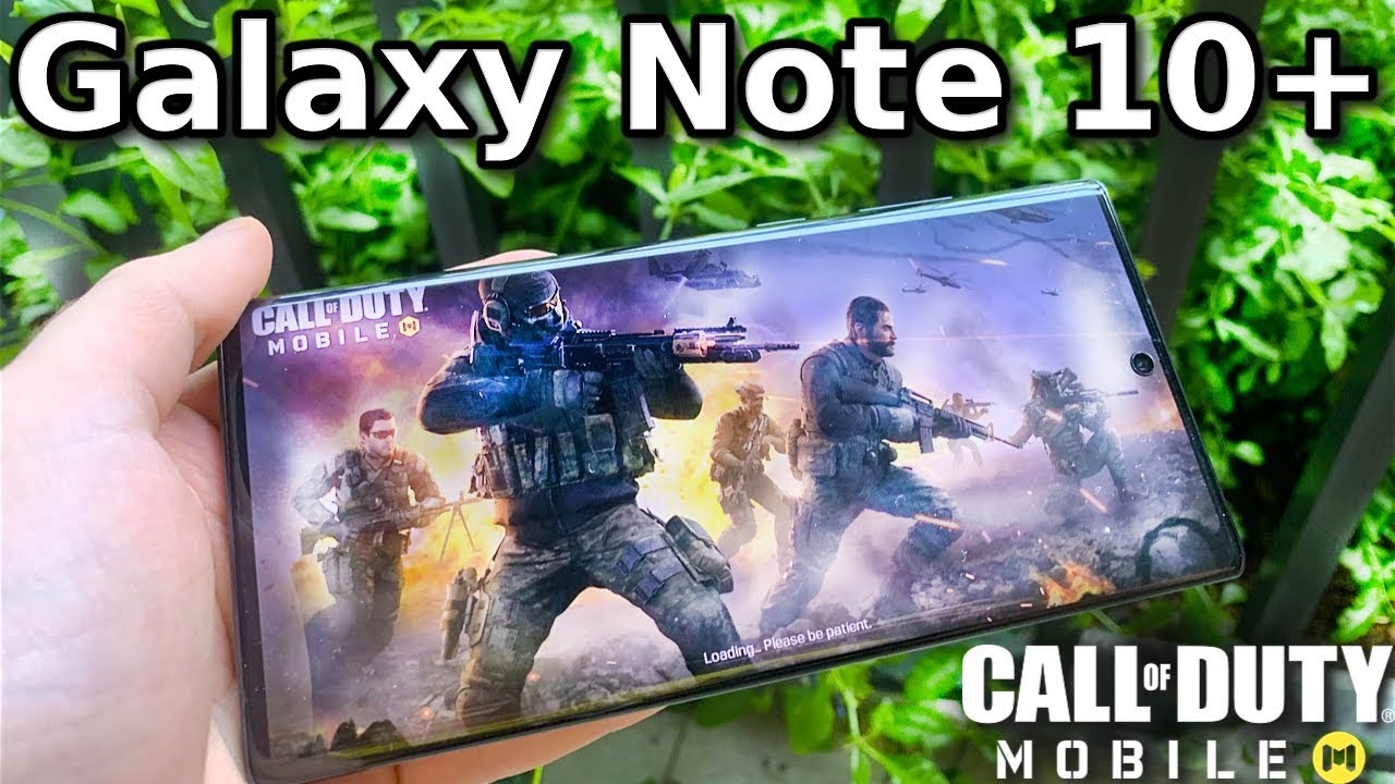 Call of Duty Mobile on Samsung Galaxy Note 10 Plus! | Call of Duty Mobile Gameplay on Galaxy Note 10