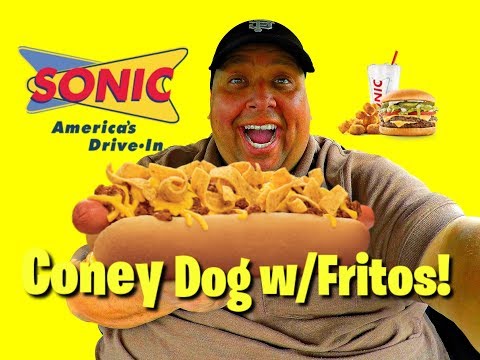 Sonic Drive In® Footlong Quarter Pound Coney with...