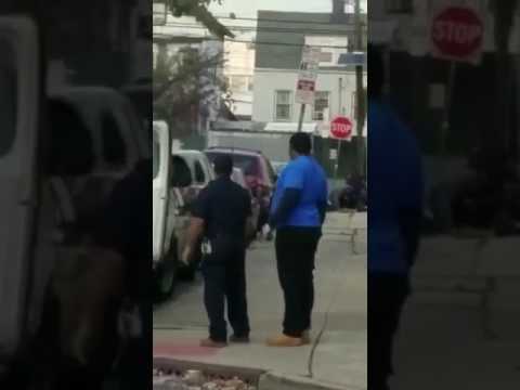 Jersey city cops beat black man To Death