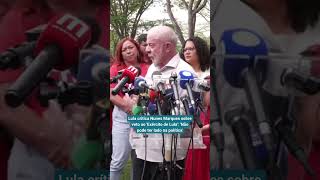 Download lagu LULA CRITICIZES NUNES MARQUES OVER 'LULA'S ARMY' VETO: 'YOU CAN'T TAKE SIDES IN POLITICS' mp3