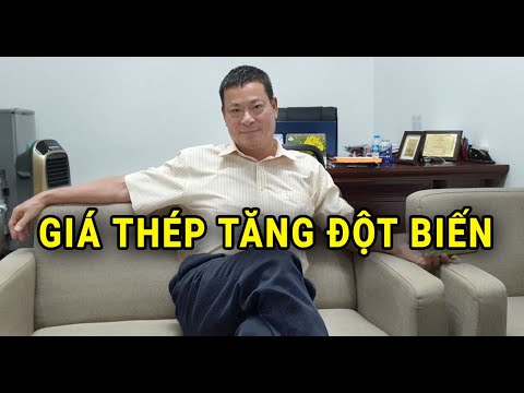 Giá thép tăng đột biến