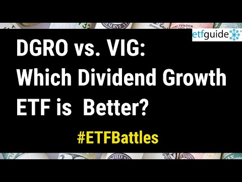 ETF Battles: DGRO vs. VIG - Which Dividend Growth ETF is Better?