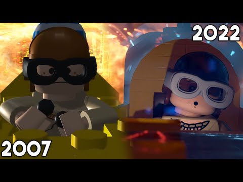 Anakin blows up the Droid Control Ship - 2007 vs 2022 Version!