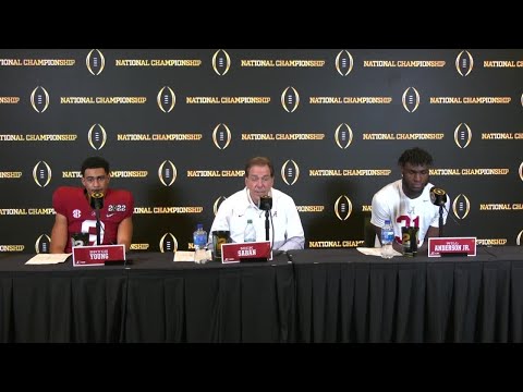 Nick Saban Postgame Press Conference Moment Goes Viral
