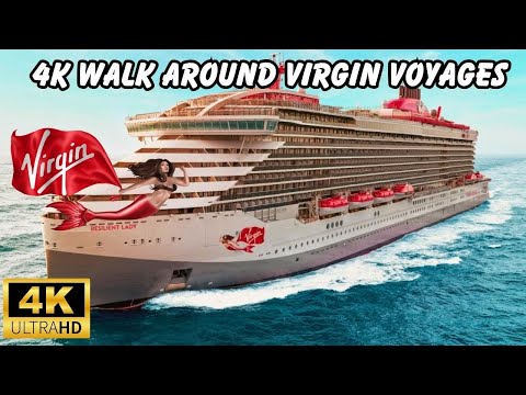 Thumbnail for Virgin Voyages 4K Walking Tour: Day & Night Stroll Around the Ship 🚶‍♀️✨