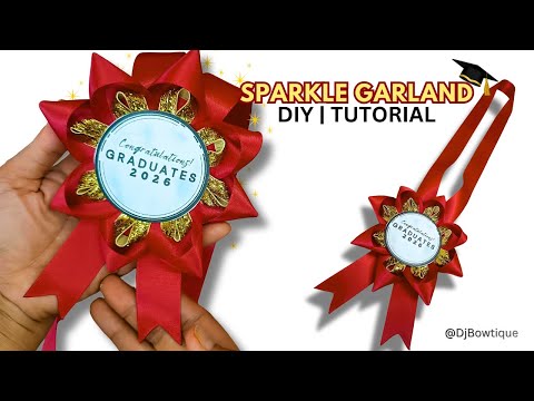 How to Make an Amazing Graduation Garland in Just Minutes! 🎓