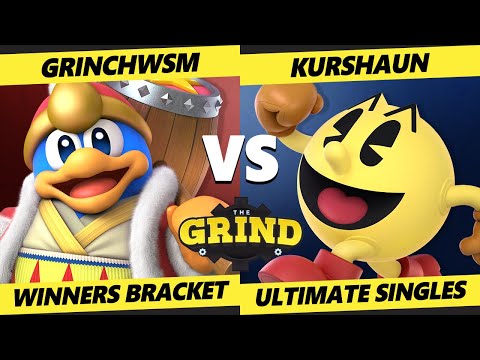 The Grind 141 Winners Bracket - GrinchWSM (Dedede) Vs. Kurshaun (Pac-Man) Smash Ultimate - SSBU