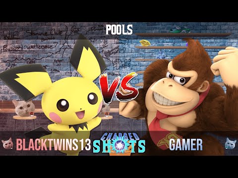 CSHOTS # 01 | Blacktwins13 (Pichu) vs Gamer (Donkey Kong) | Pools | SSBU Ultimate Tournament