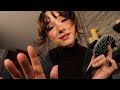 ASMR In Bed Maid Pampers You Hair Brushing Skin Care Personal Attention