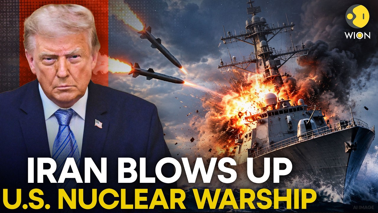 US-Iran War LIVE: Iran's Carrier Killer Claims New Attack On US Warship, US Navy On Alert |WION