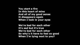 Download lagu Shark Island - Bad for each other (Video Letra/ Instrumental/ Karaoke) mp3 Download lagu Shark Island - Bad for each other (Video Letra/ Instrumental/ Karaoke) mp3