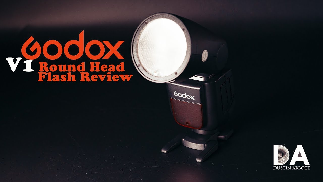 Godox V1 Round Head Camera Flash Review | 4K