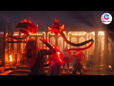 Dr Strange Vs Scarlet Witch Fight In Mirror Dimension_Movie Clip - Doctor Strange 4k