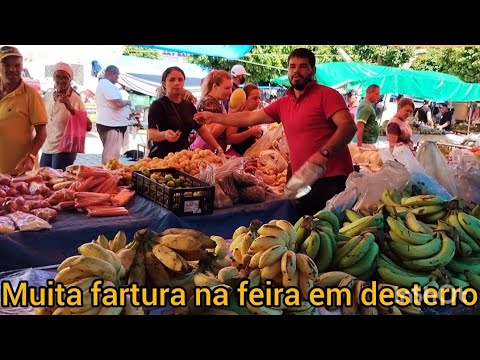 tradicional feira de frutas verduras em desterro Paraíba