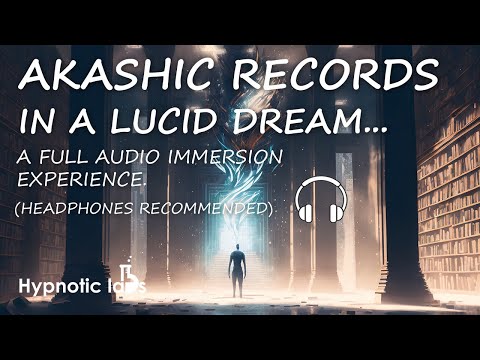 Sleep Hypnosis For Connecting To The Akashic Records In A Lucid Dream (The Past and Future Database)