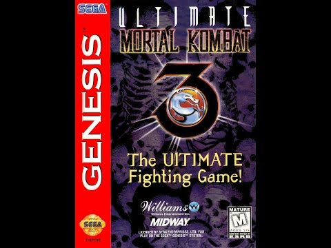 Шим играет в Ultimate Mortal Kombat 3 (1995) на Sega Super Drive II