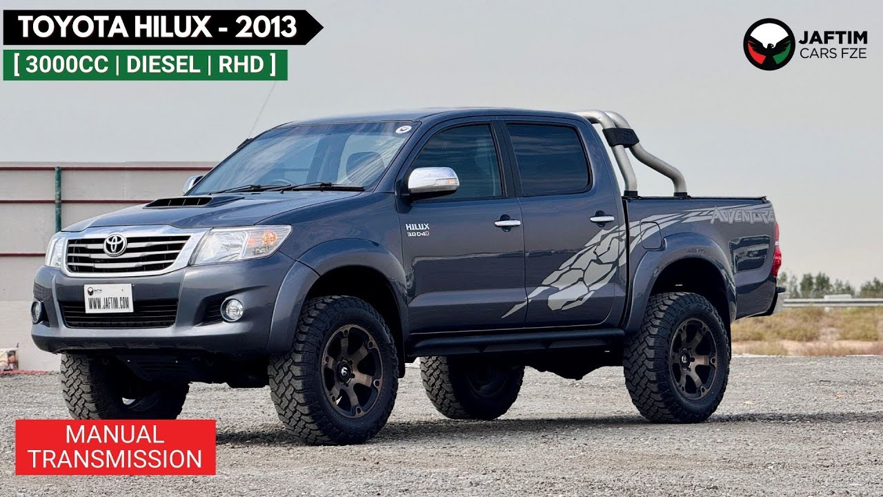 تويوتا هيلوكس 3.0L Diesel MT | OFF Road Tyres | ALLOY RIMS | ROLL BAR | GOOD CONDITION video