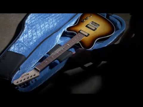 Reunion Blues RBCSH Continental Voyager Semi-Hollow Body Electric Guitar Case image 11