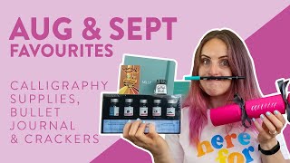August & September Favourites Small Business and Calligraphy Supples GIVEAWAY