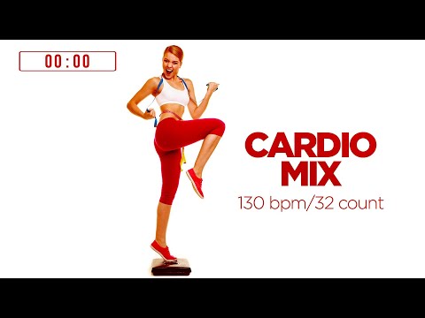 🔥 Cardio Mix – 130 BPM / 32 Count | Nonstop Fitness Session