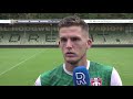 Kevin Jansen (FC Dordrecht): 'Wel blij met een punt tegen Go Ahead Eagles'