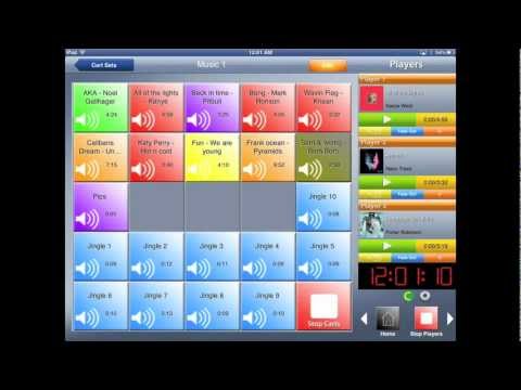 Audio Cartwall Soundboard Jingle Player for iPad